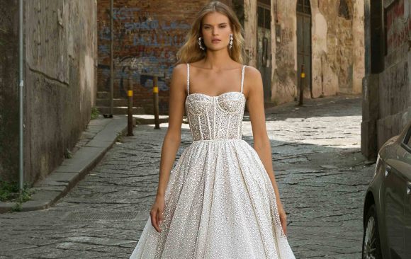 berta lace wedding dress