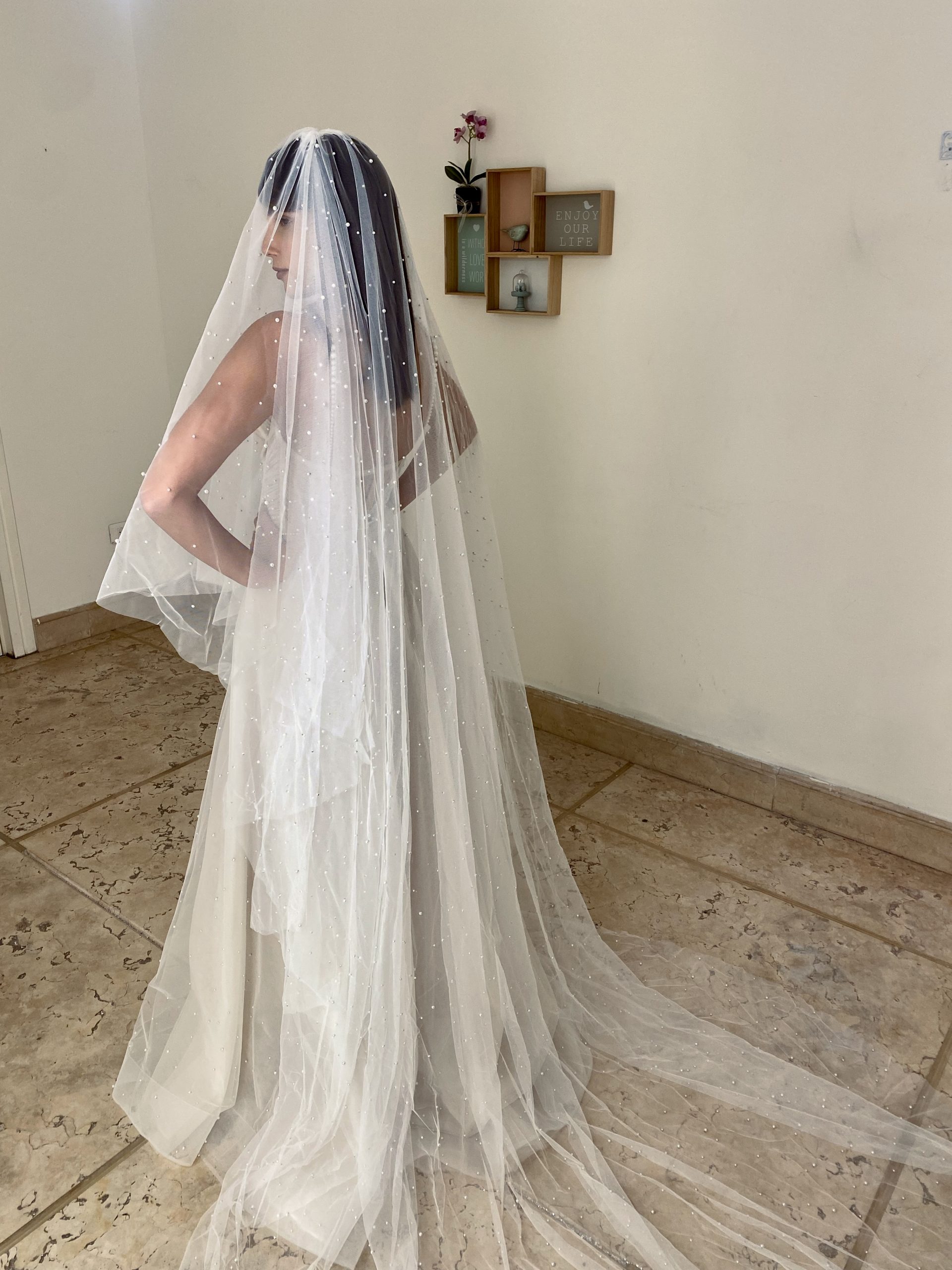 Pearl Veil : Made With Love, Unique Bridal